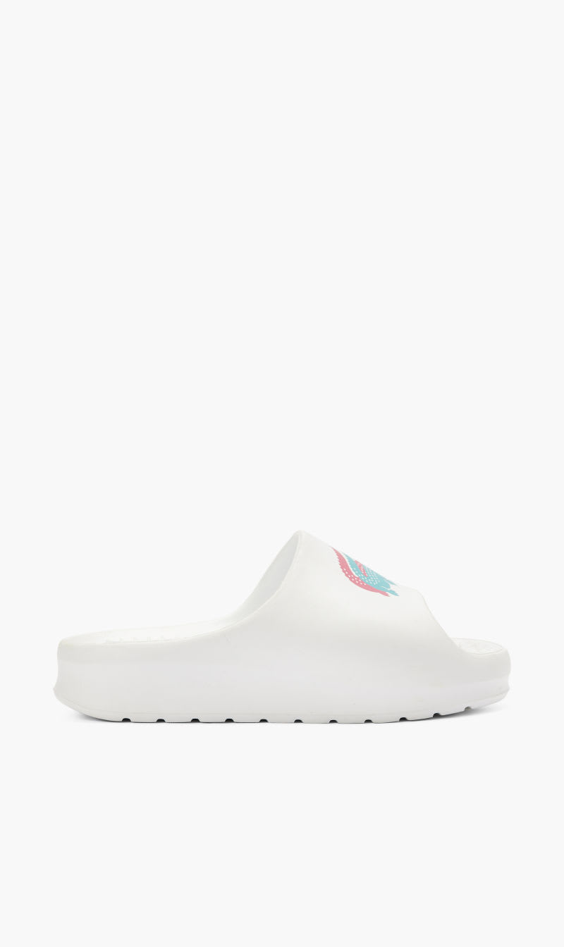 

Lacoste White Serve Slide 2 123 1 Cfa for Women | The Deal Outlet