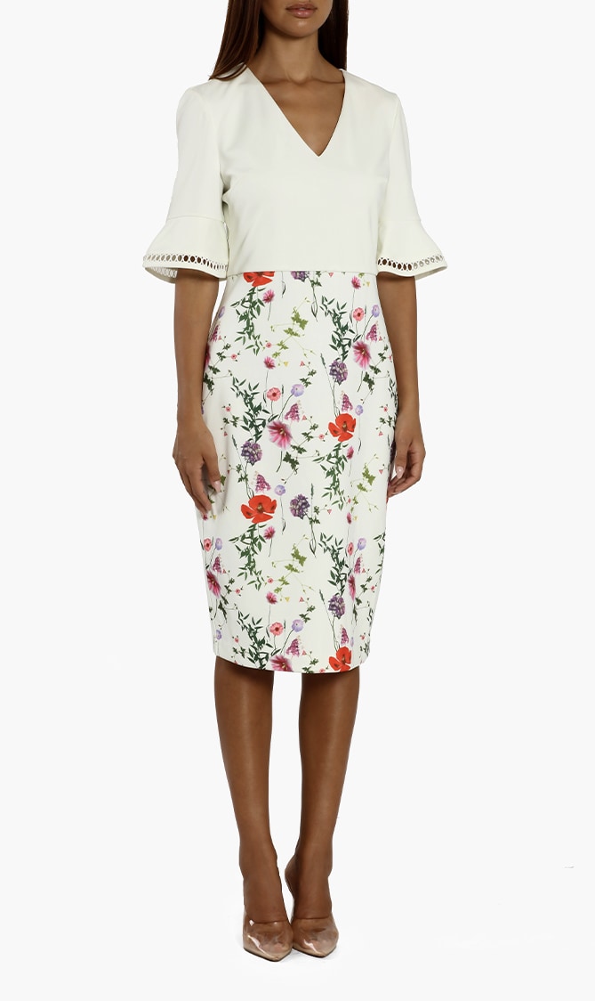 

Wesa Floral Print Dress