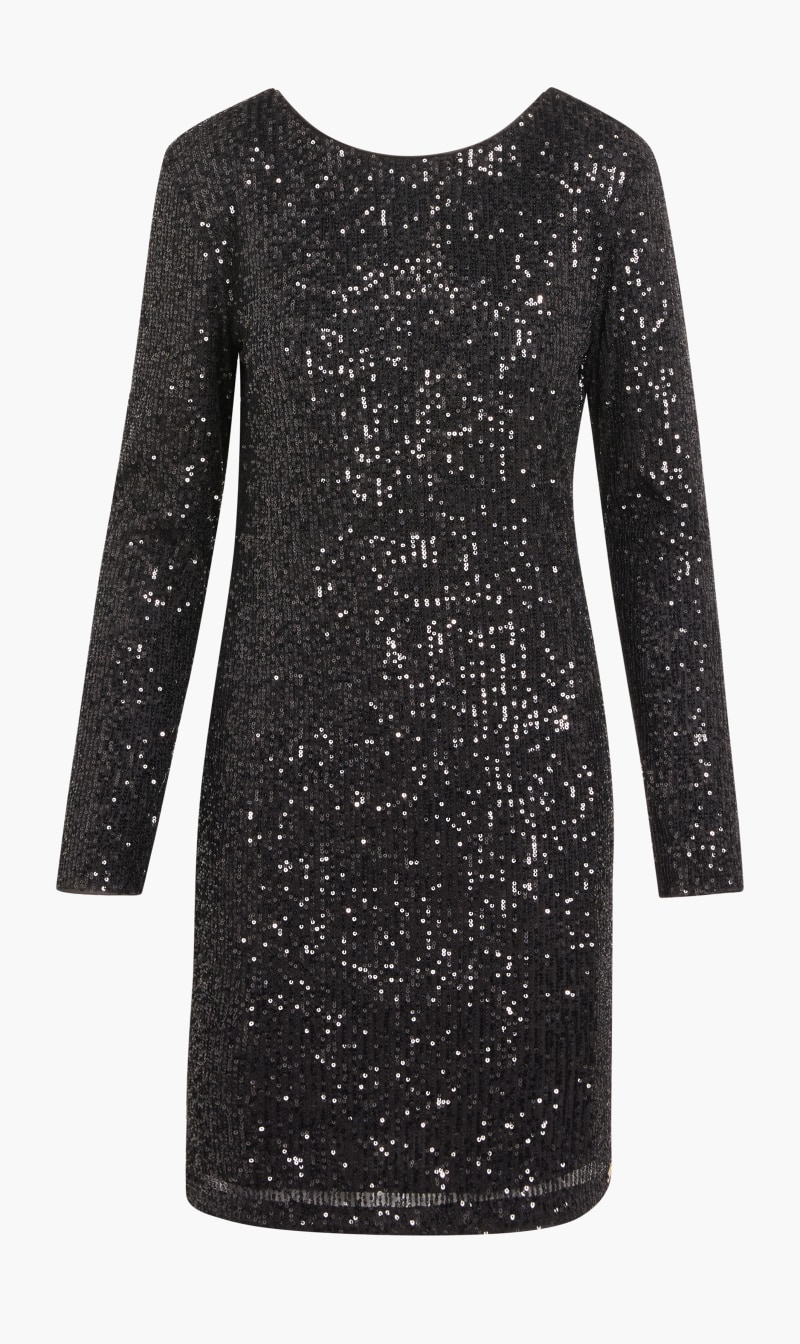 

Guess Black Marigold Bling Dress for Women | The Deal Outlet