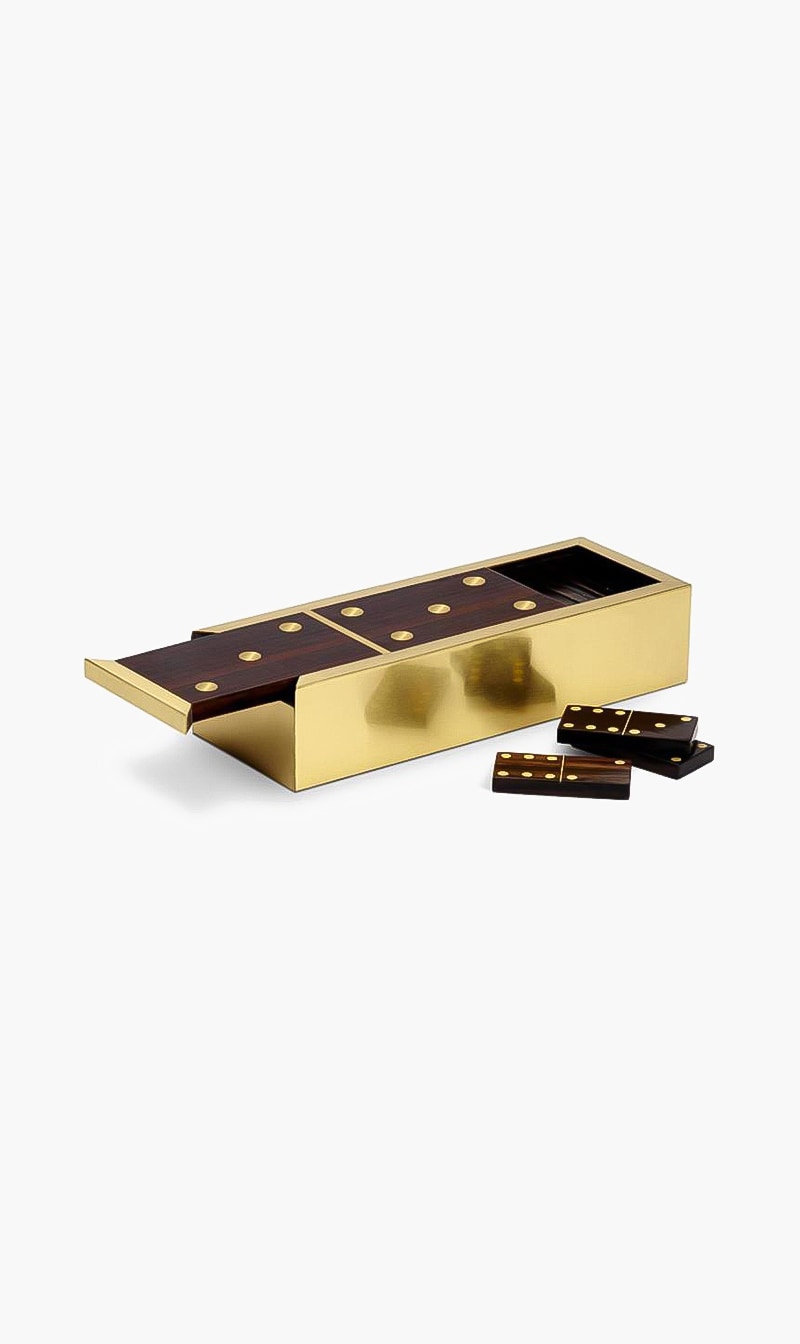 

L'objet deco dominoes set | the deal outlet, Gold