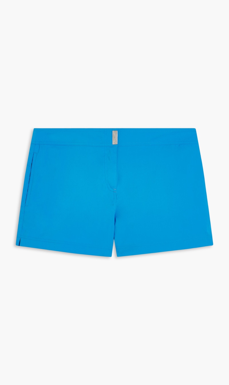 

Vilebrequin Blue Solid Shorts for Women | The Deal Outlet