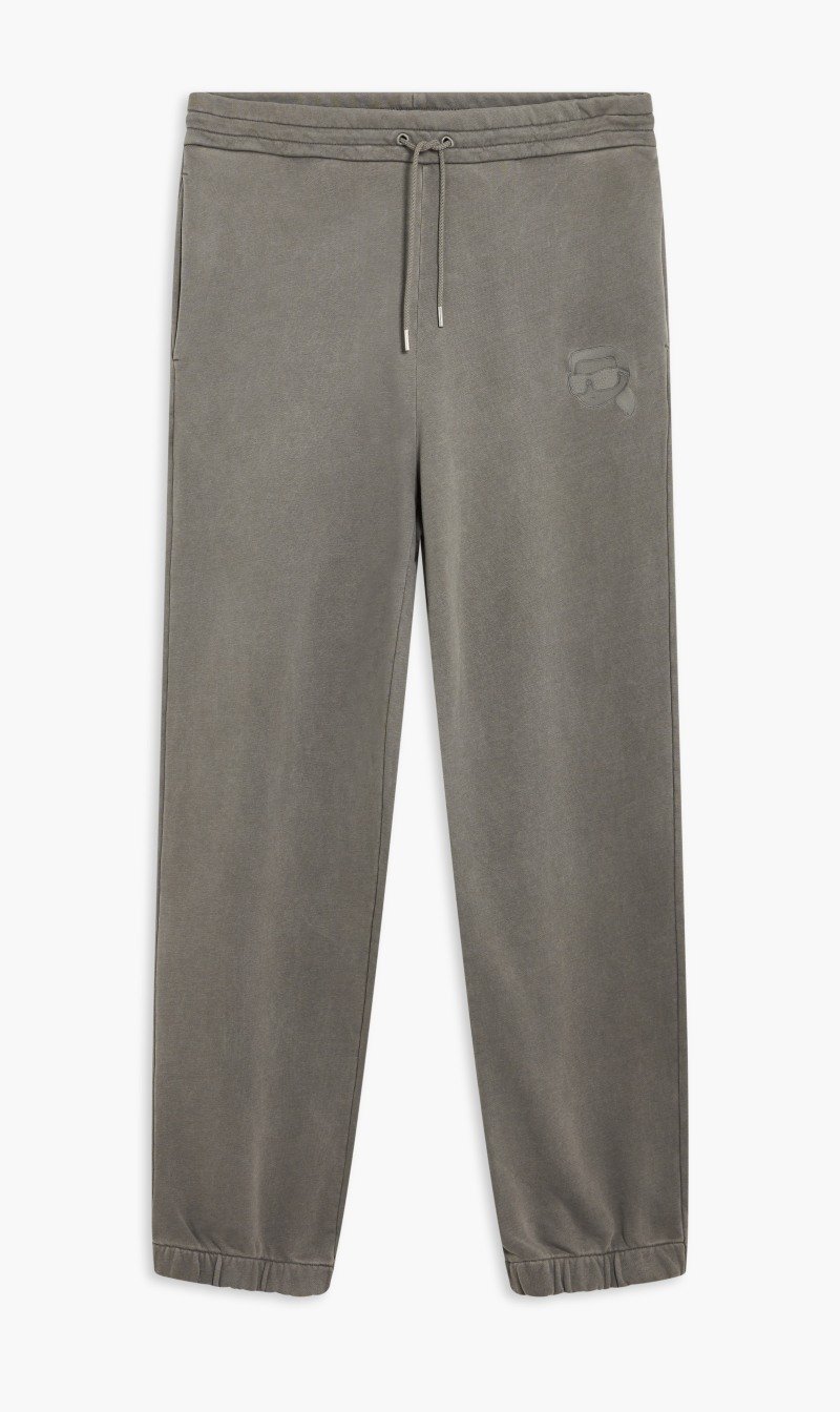 

Karl Lagerfeld Grey Ikonik Tonal Sweatpants for Men | The Deal Outlet