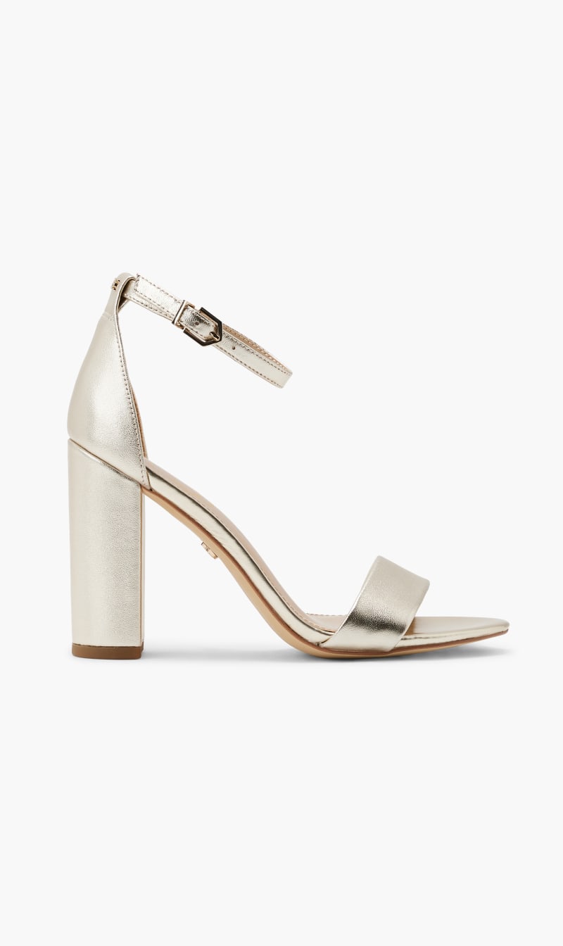 

Yaro Ankle Strap Sandals, Gold