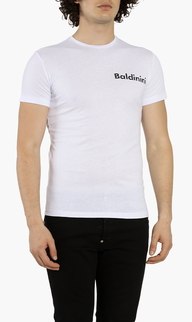 

Cotton Crew-neck T-shirt, White