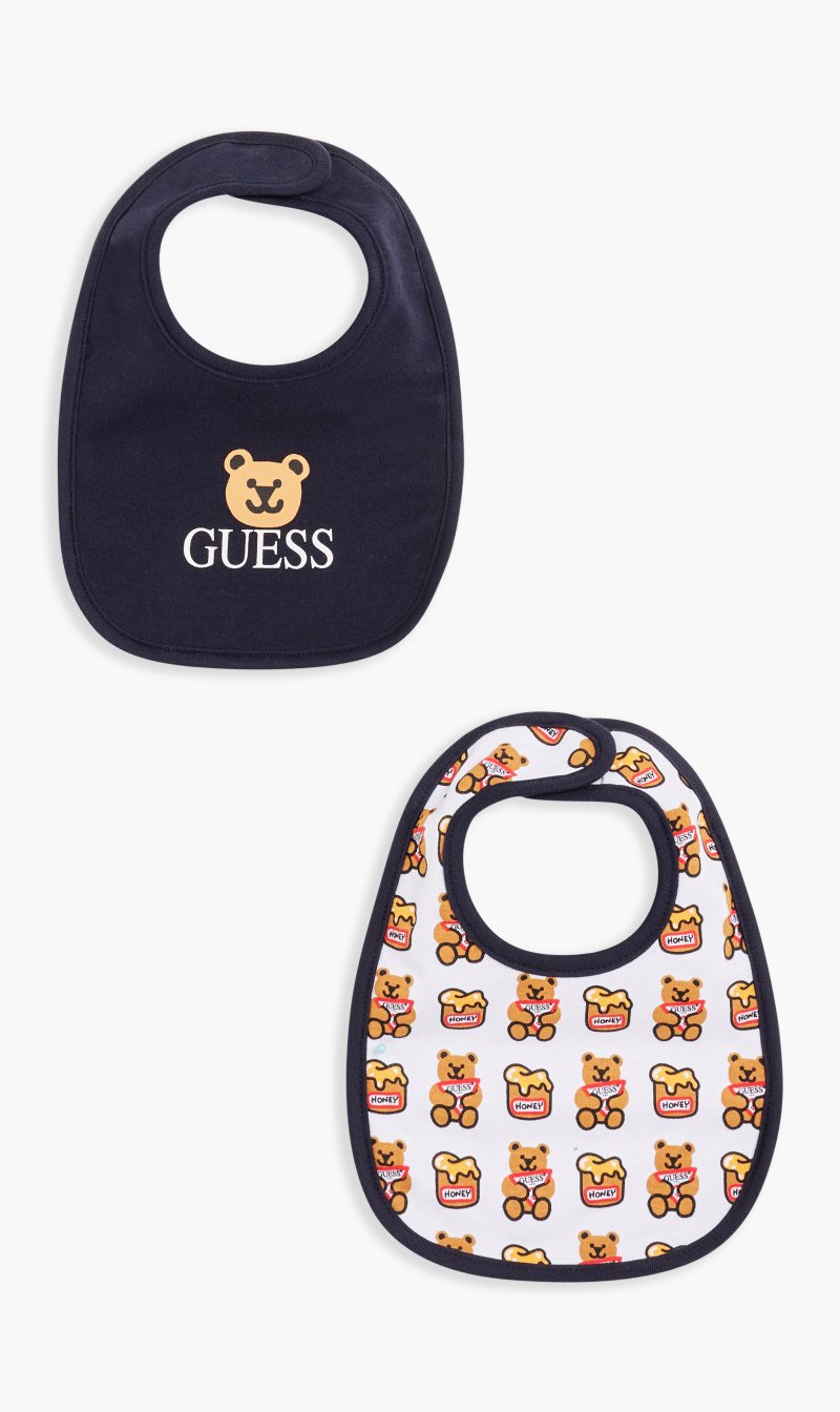 

Guess Blue 2 Pcs Baby Napkin | The Deal Outlet