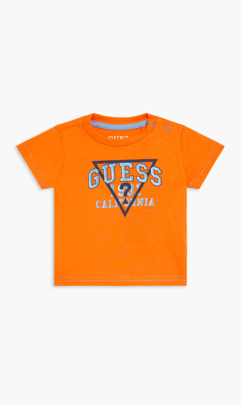 

Guess Orange Organic Cotton T-shirt | The Deal Outlet