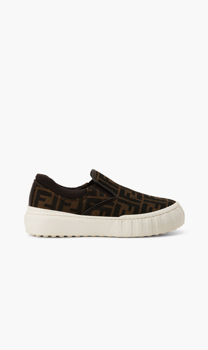 

Fendi Black Sneaker Unx Tess.jacq.ff+nappa | The Deal Outlet