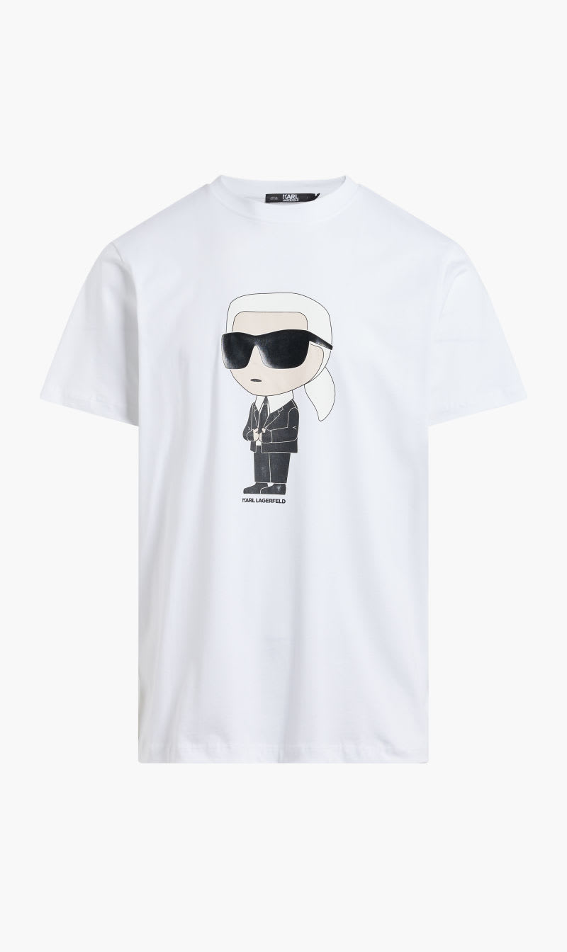 

Karl Lagerfeld White Ikonik 20 T-shirt for Men | The Deal Outlet