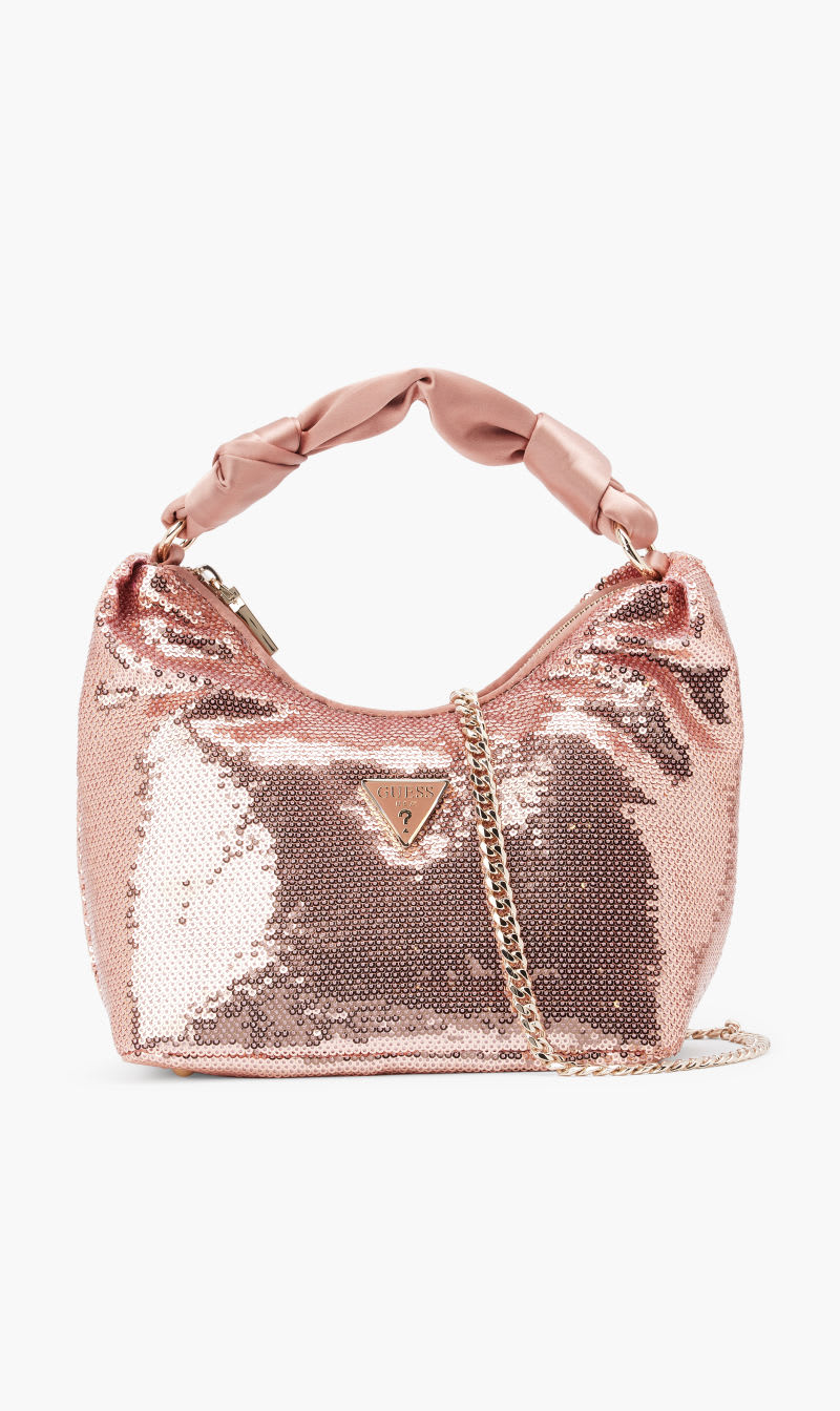 

Guess Pink Velina Hobo for Women | The Deal Outlet