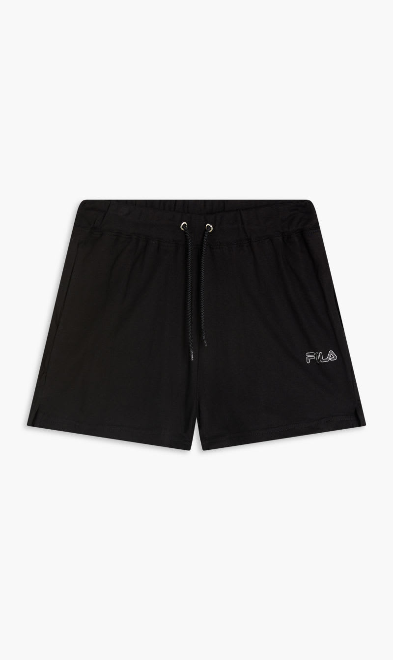 

Fila Black Short _ Logo Tape for Women | The Deal Outlet