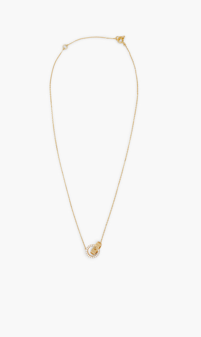 

Michael Kors Gold Kors Mk Necklace Sterling for Women | The Deal Outlet