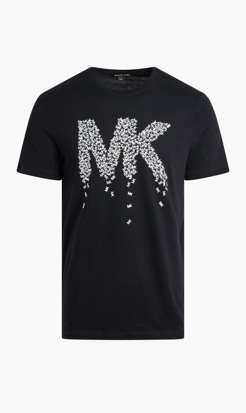 

Michael Kors Black Crew Neck Logo Tshirt for Men | The Deal Outlet