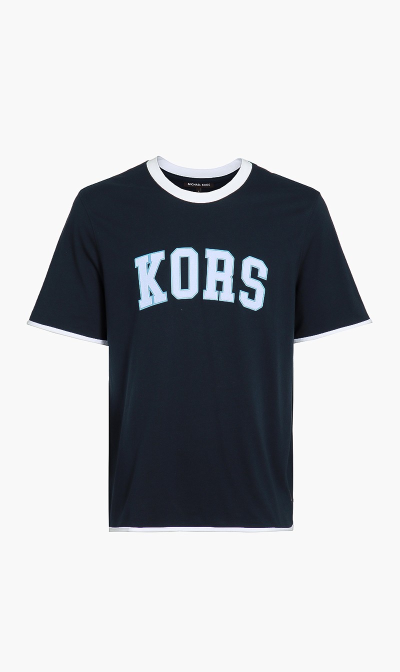 

Michael Kors Blue Icon Logo Tee for Men | The Deal Outlet