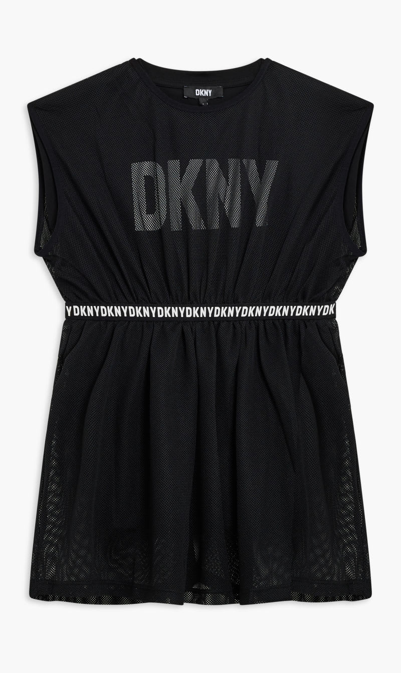 

Dkny Black Slvless Dress for Girls | The Deal Outlet