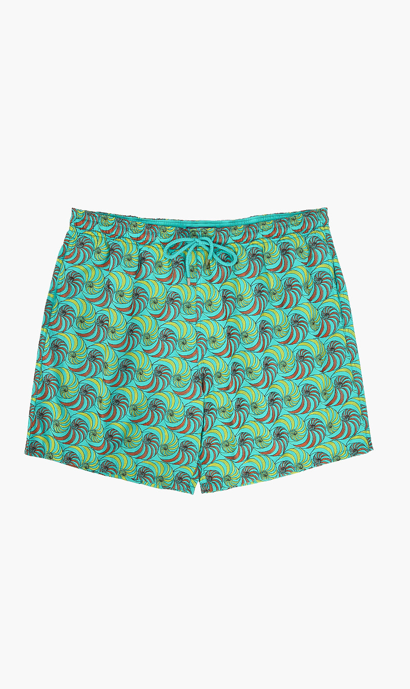 

Vilebrequin Green Printed Swimshorts for Men | The Deal Outlet