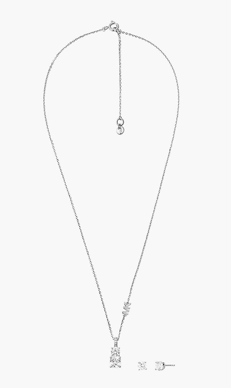 

Kors Brilliance Set Necklace Earring Sterling