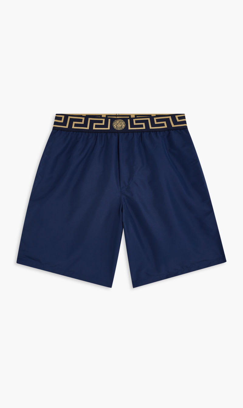 

Versace Multi-color Greca Border Mid-length Swim Shorts for Men | The Deal Outlet