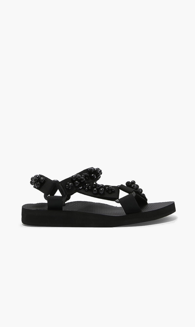 

Trekky Sandals, Black