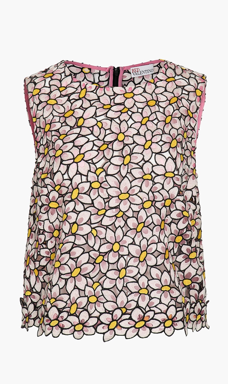 

Red Valentino Floral Dress