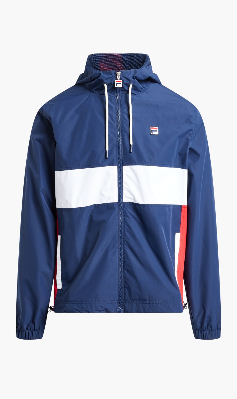 

Fila Blue Bianco Anorak for Men | The Deal Outlet