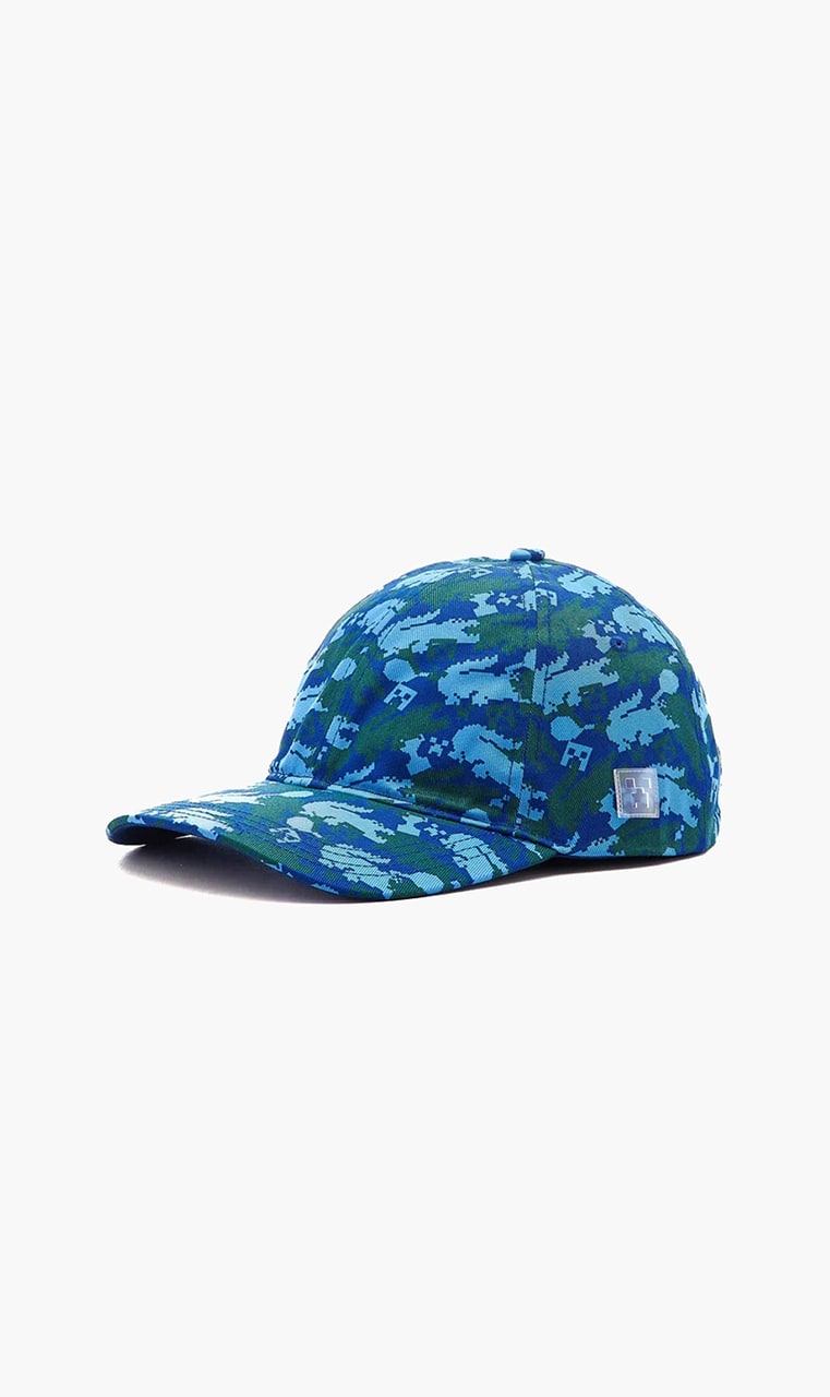 

Lacoste Blue All Over Print Cap for Men | The Deal Outlet