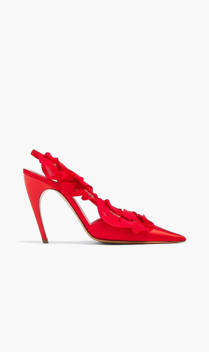 

Nens Red Slingback Red for Women | The Deal Outlet