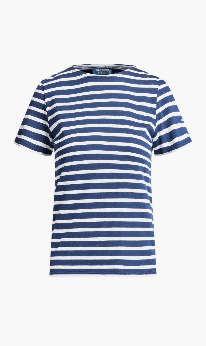 

Saint James Navy Blue Etrille Ii Women Stripes Top for Women | The Deal Outlet