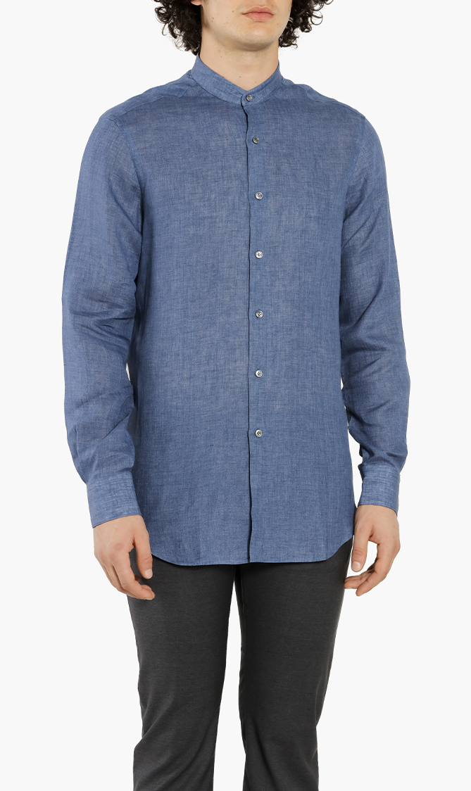 

Regular Fit Linen Shirt