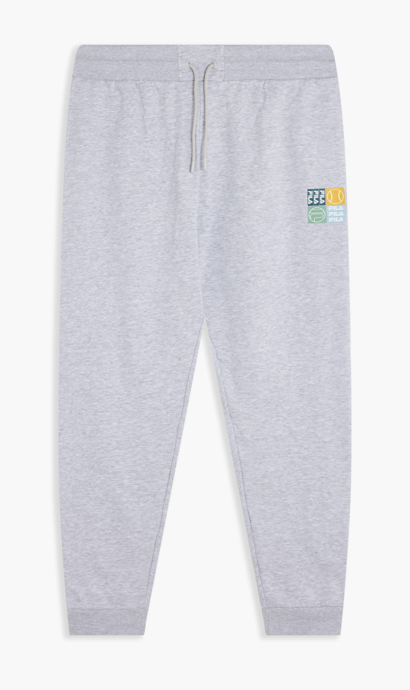 

Fila Grey Janzen Graphic Logo Pant for Men | The Deal Outlet