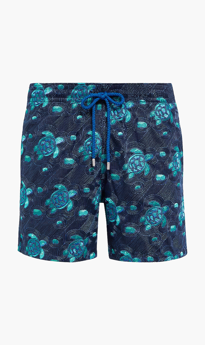 

Vilebrequin Blue Turtle Printed Shorts for Men | The Deal Outlet