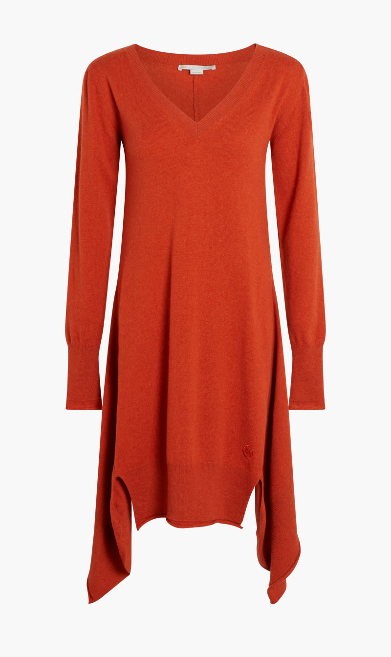 

Stella Mc Cartney Brown Relaxed Cashmere Wardrobe Dres for Women | The Deal Outlet