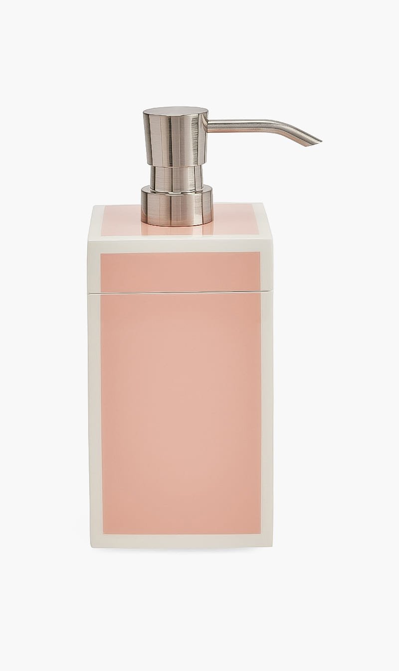 

Pacific Connections Pink Paris Pink Lacquer Soap Dispenser | The Deal Outlet