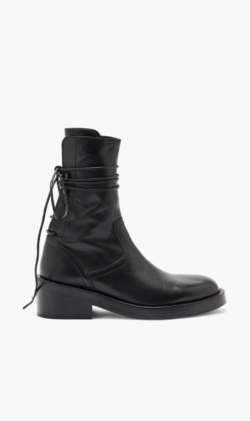 

Ann Demeulemeester Black Henrica Ankle Boots for Women | The Deal Outlet