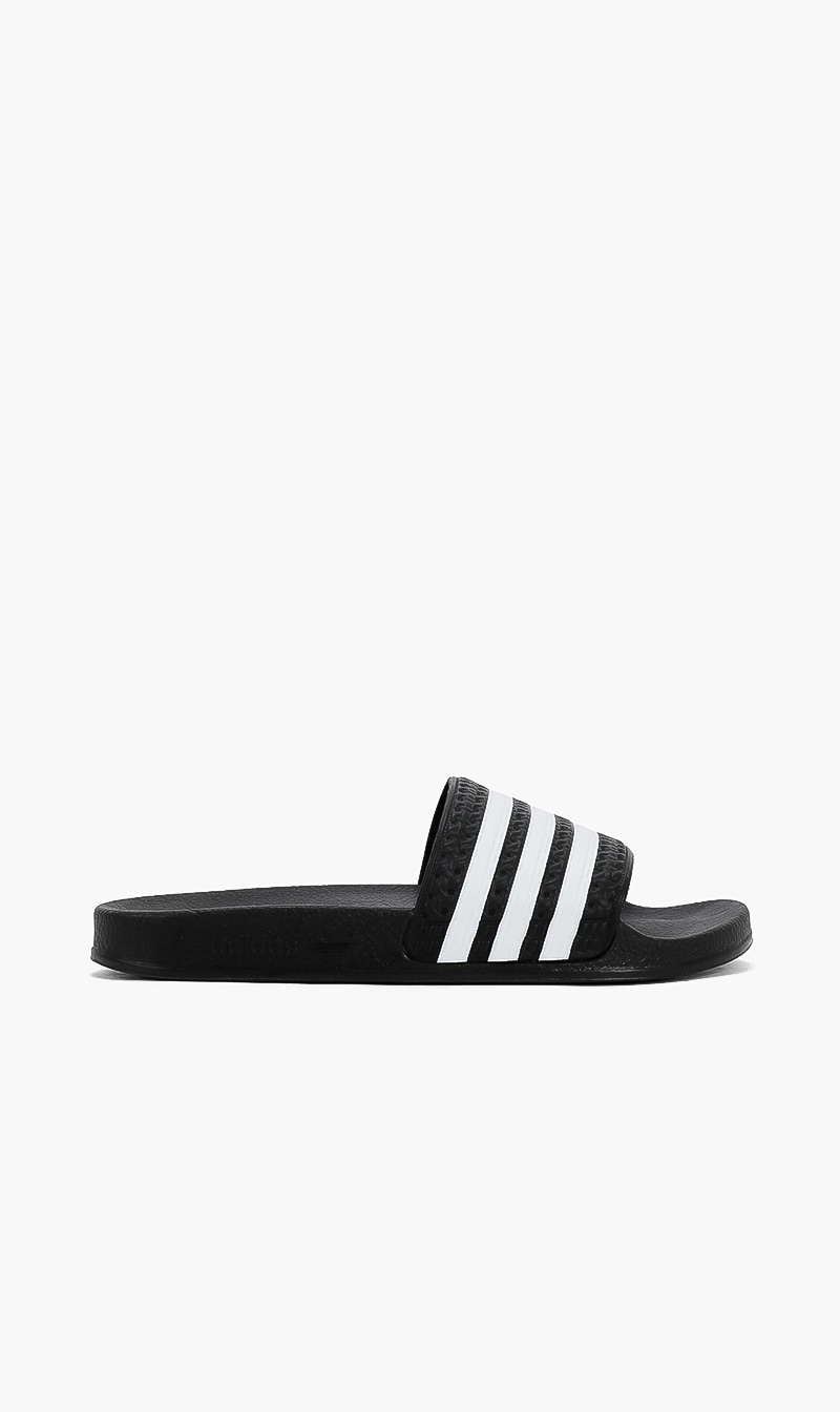 

Adidas Black Adilette J Slip On Slides for Boys | The Deal Outlet