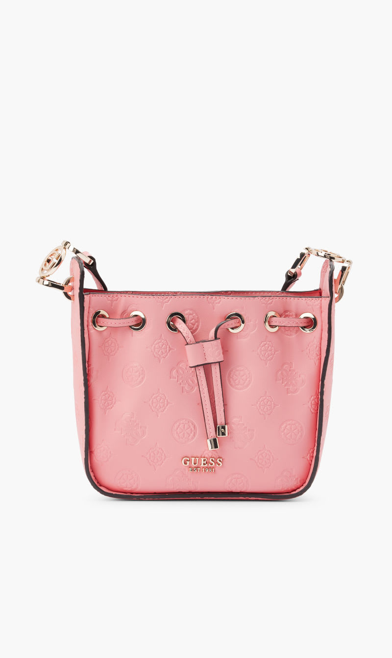 

Guess Pink Galeria Bucket for Women | The Deal Outlet