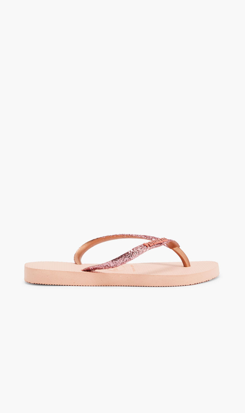 

Havaianas Pink Hav Slim Glitter Ballet Rose for Women | The Deal Outlet