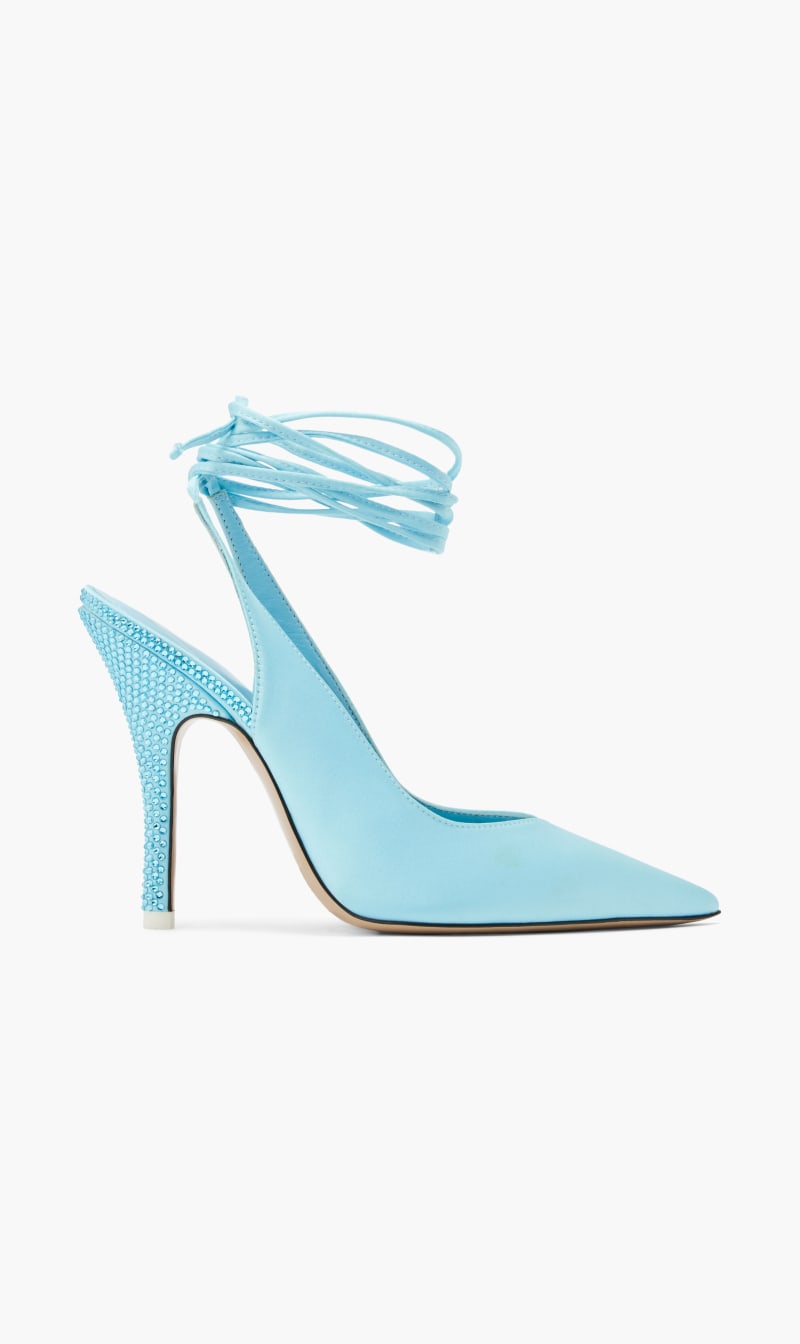 

Attico Blue Venus Slingback 105mm for Women | The Deal Outlet