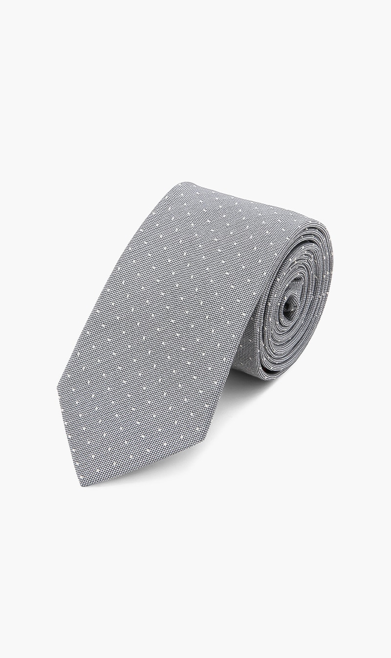 

Dot Print Silk Tie