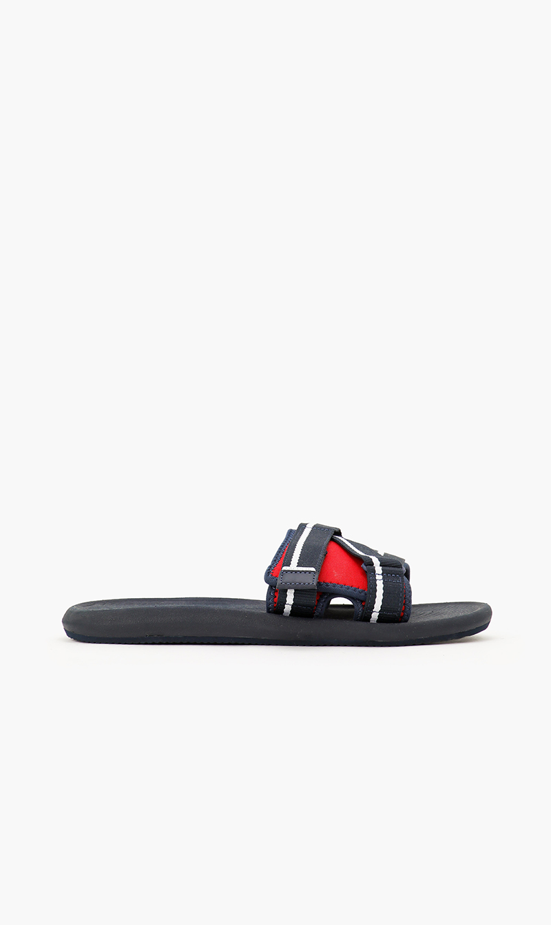 

Lacoste Croco Rubber Duo-tone Slides