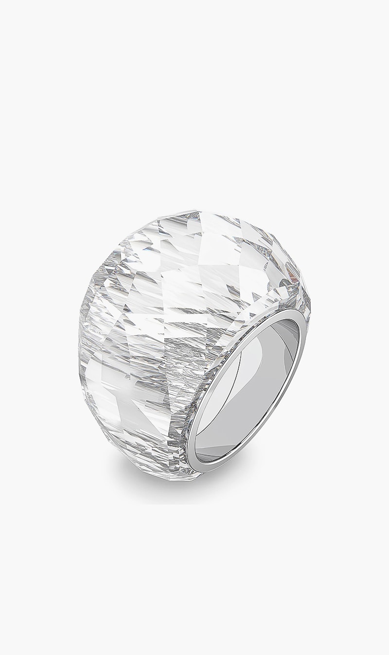 

Swarovski Nirvana Ring, White, Stainless Steel