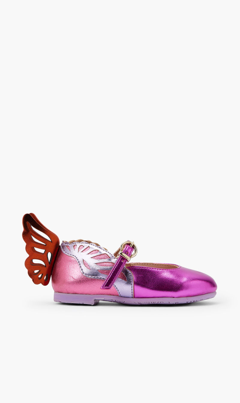 

Sophia Webster Pink Heavenly Flat for Girls | The Deal Outlet