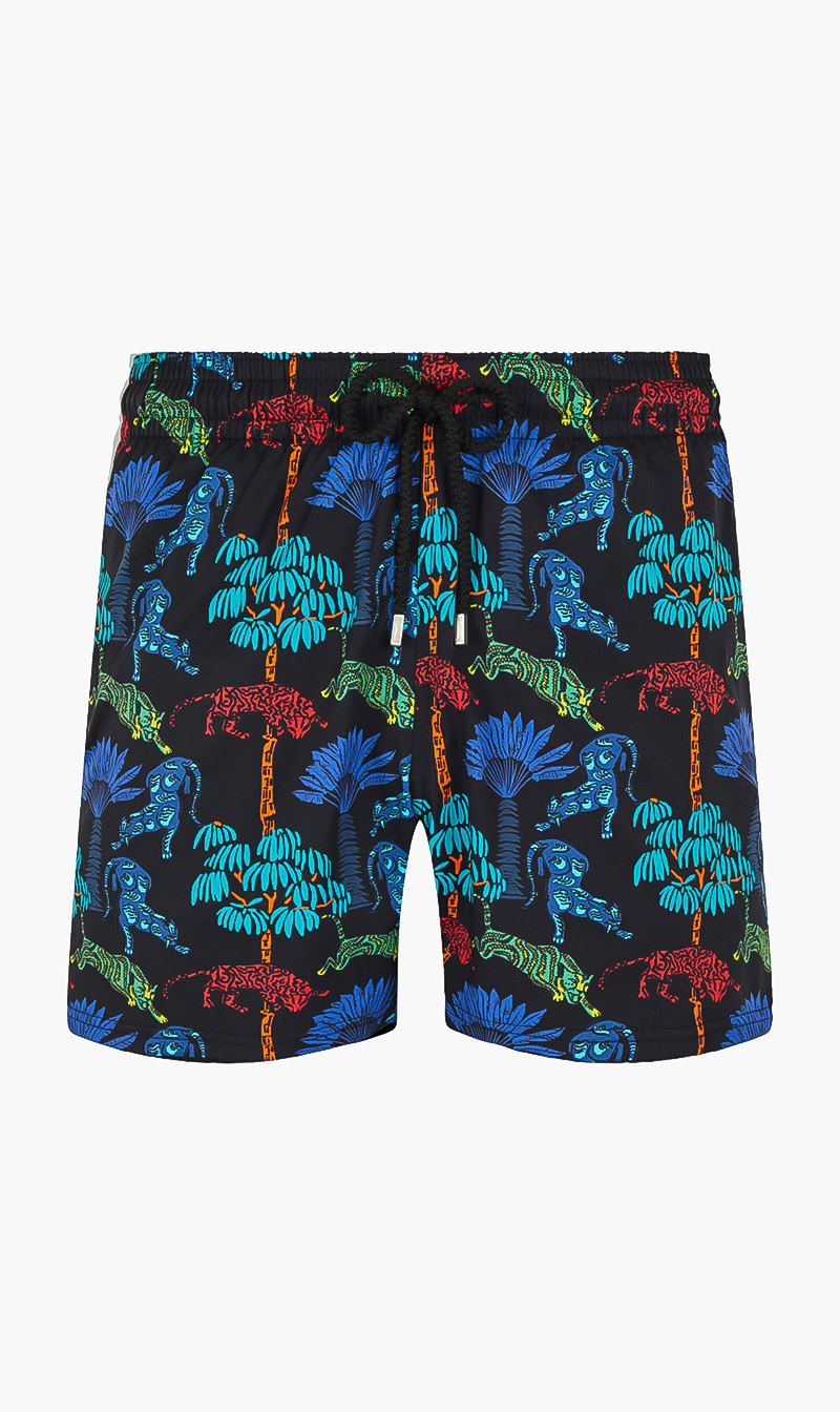 

Printed Swimshorts, Black