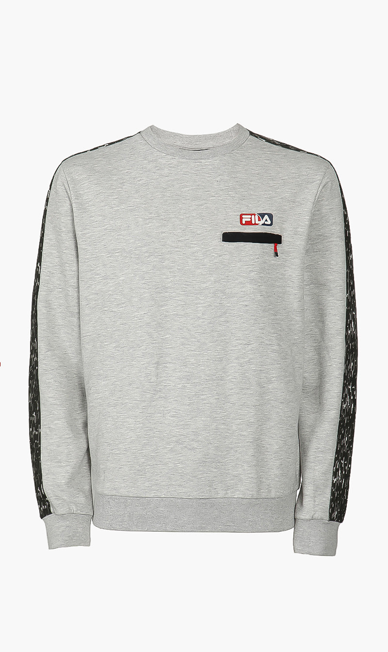 

Side Panel Fleece Sweatshirt, Grey