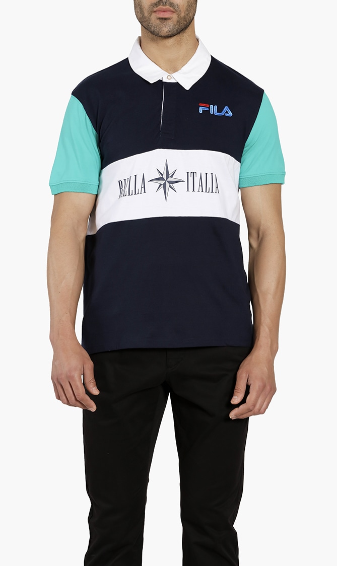 

FILA Colourblock Polo Shirt