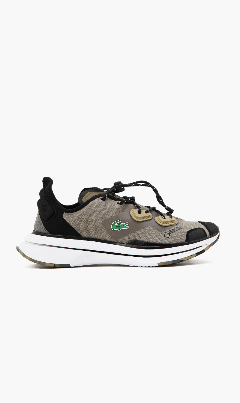 

Lacoste Brown Athletic Fabric Sneakers for Women | The Deal Outlet