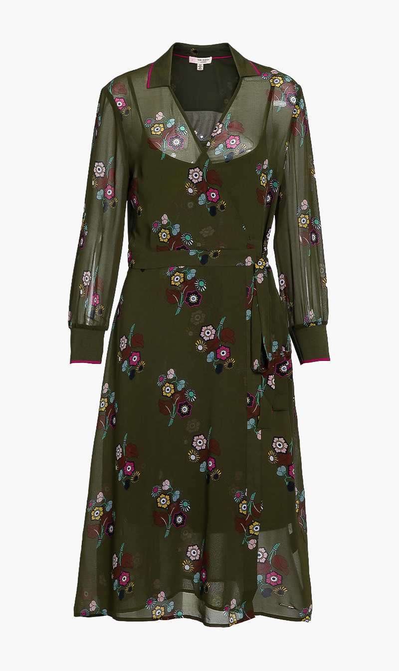 

Ted Baker Wrap Shirt Dress