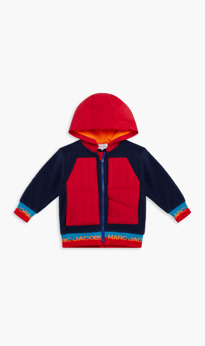 

Marc Jacobs Blue Hoodie With Zip for Boys | The Deal Outlet