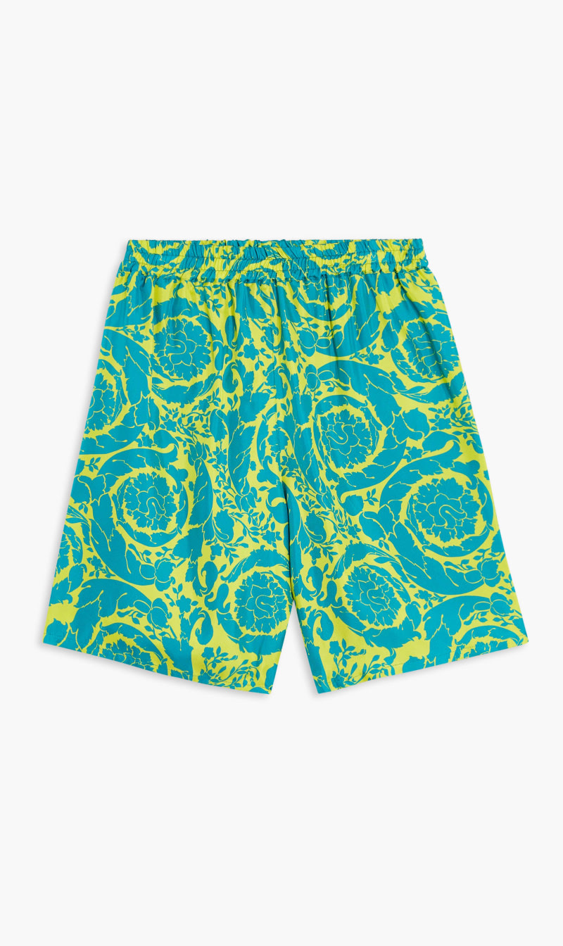 

Versace Multi-color Shorts Twill Seta Barocco Silhouette Kids for Kids | The Deal Outlet