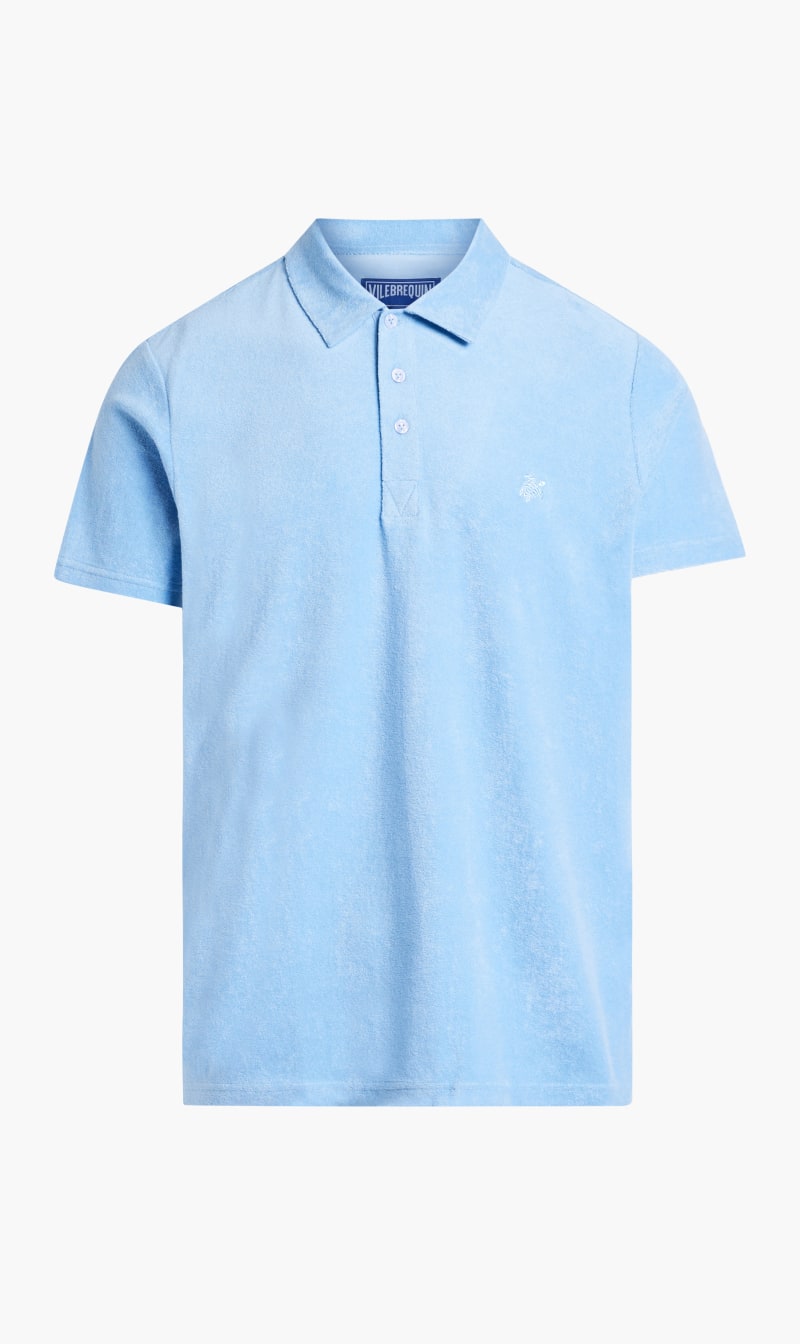 

Vilebrequin Light Blue Phoenix Hs23 Polo Divin for Men | The Deal Outlet