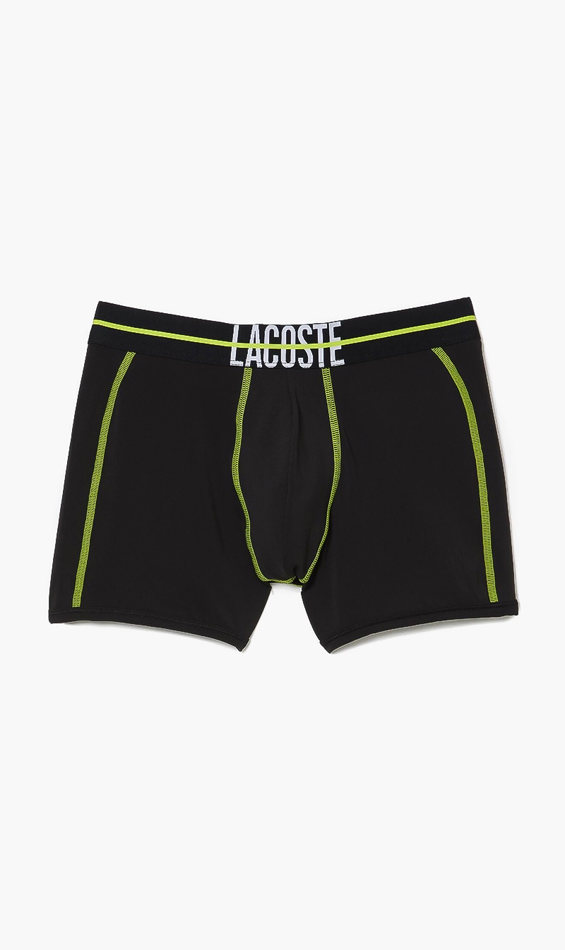 

Lacoste Black Seamless Jersey Trunks for Men | The Deal Outlet